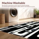 Chic Graphical Stringed Instrument Design(Black)