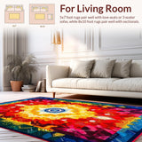 Enchanting Rainbow Energy Flow Design(Red)