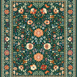 Elegant Pastel Geometric Fusion(Green)