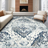 Chic Low Contrast Distressed Design(Blue)