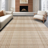 Ultra Soft Area Rug, Non Slip, Stain Resistant, Washable Area Rugs for Living Room, Bedroom, Subtle Warmth Textural Embrace(Beige)