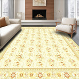 Rustic Abstract Floral Design(Beige)