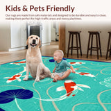 Charming Koi Pond Aesthetic(Blue)