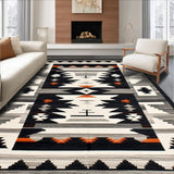 Rustic Southwestern Motif with Depth(Black)