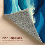 Charming Irregular Beach(Blue)