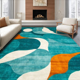 Dynamic Modern Patterned Aesthetics(Blue)