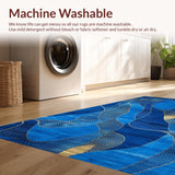 Artistic Multi Hued Wave(Blue)