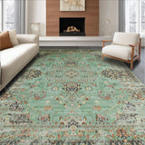 Dynamic Retro Patterned Aesthetic(Green)