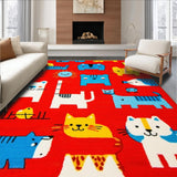 Brightly Colored Learning Focused Art(Red)