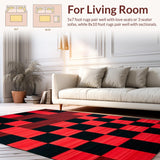 Lively Colorful Tic Tac Toe Layout(Red)