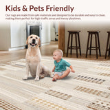 Artistic Area with Unique Geometric Shapes and Neutral Colors(Beige)