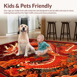 Enchanting Fantasy Realm Motif(Red)