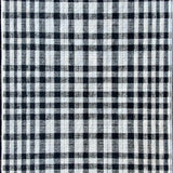 Ultra Soft Area Rug, Non Slip, Stain Resistant, Washable Area Rugs for Living Room, Bedroom, Modern Black and White Checkered Kitchen Rug(Black)