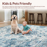 Contemporary Floral Symmetry Concept(Blue)