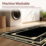 Elegant Marble Inspired Geometry(Black)