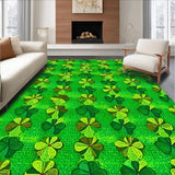Inviting Modern Clover Accent(Green)