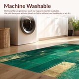 Artistic Subtle Linear Motif(Green)