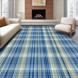 Elegant Blue Tartan Style(Blue)