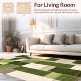 Elegant Modern Tiled Geometry(Green)