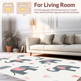 Elegant Earthy Toned Safari Scene(Gray)