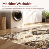 Chic Transitional Floral Border Style(Beige)