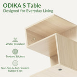 ODIKA Tokyo S Minimalist 3 Tier End Table