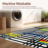 Sophisticated Striped Geometric Theme(Black)