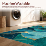 Elegant Transitional Patterned Accent(Blue)