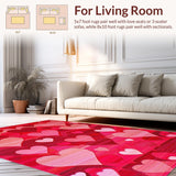 Playful Contemporary Heart Design(Red)