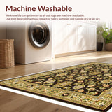 Ultra Soft Area Rug, Non Slip, Stain Resistant, Washable Area Rugs for Living Room, Bedroom, Brown Beige Area Rug for Home Office(Beige)