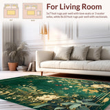 Contemporary Whimsical Garden Scene(Green)