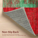 Distinctive Multi Hued Feminine Artwork(Red)