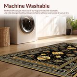 Intricate Ethnic Tiled Arrangement(Black)