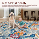 Elegant Textured Geometric Elegance(Blue)