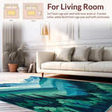 Cozy Blue Tones Wilderness(Blue)