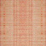 Ultra Soft Area Rug, Non Slip, Stain Resistant, Washable Area Rugs for Living Room, Bedroom, Elegant Soft Textured Tasseled Design(Orange)