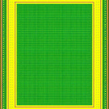 Chic Modern Medallion Inspired Decor(Green)