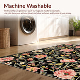 Lush Vintage Garden Aesthetic(Black)