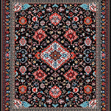 Minimalist Toned Floral Style(Black)