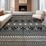 Artful Monochrome Linear Arrangement(Black)