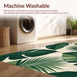 Elegant Leafy Tropical Artistry(Green)