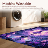 Vibrant Celestial Butterfly Motif(Purple)