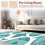 Bold Ocean Life Design Statement(Blue)