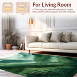 Cozy Greenery Watercolor Entrance(Green)