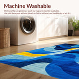 Contemporary Geometric Fusion Aesthetic(Blue)
