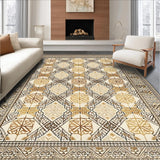 Vibrant Warm Trellis Aesthetic(Beige)