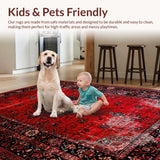 Bold Red Black Geometric Arrangement(Red)