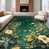 Contemporary Whimsical Garden Scene(Green)