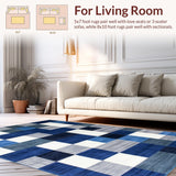 Bold Colorful Geometric Statement(Blue)