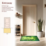 Dynamic Geometric Nature Theme(Green)